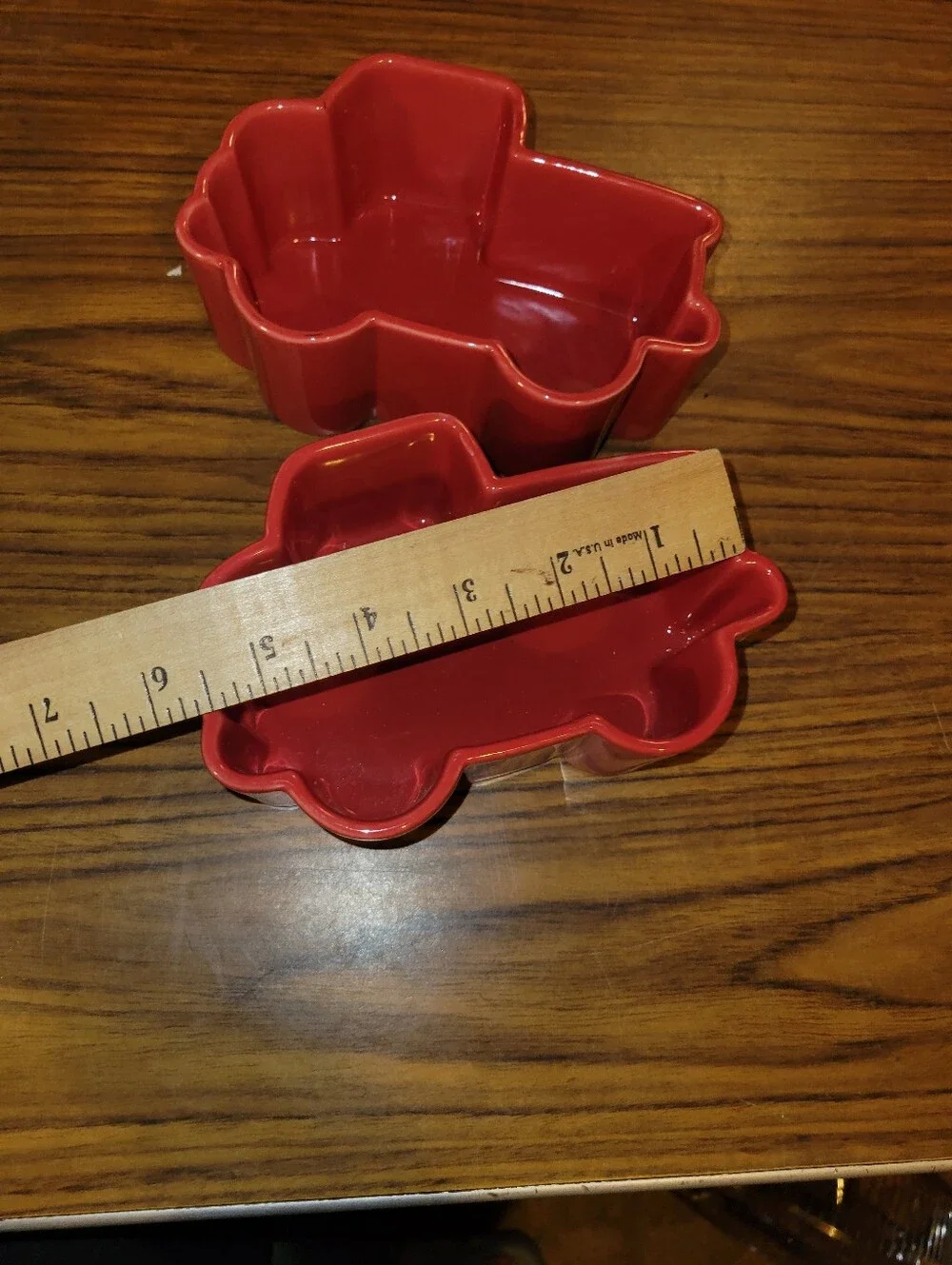 2 Nantucket Mini Loaf Truck Shaped Ceramic Pans